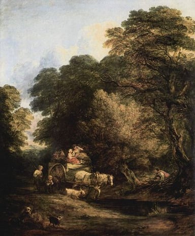 What was Gainsborough's painting style characterized by?