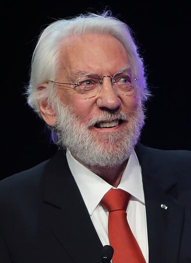 When was Donald Sutherland inducted into the Canadian Walk of Fame?