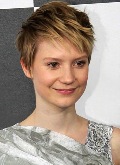 What was Mia Wasikowska's first television debut in 2004?