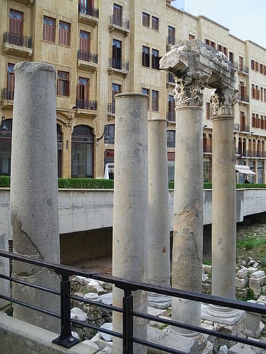 Which river runs through the city of Beirut?