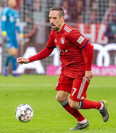 How many titles did Ribéry win with Bayern Munich?