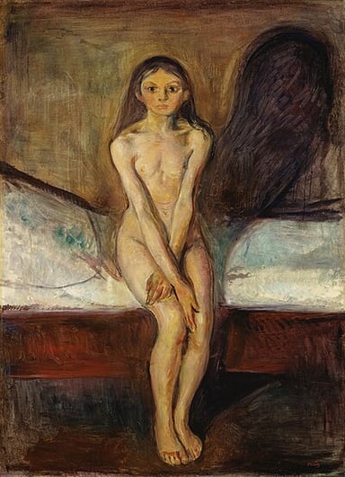 Despite his fame and wealth, what remained insecure with Edvard Munch?