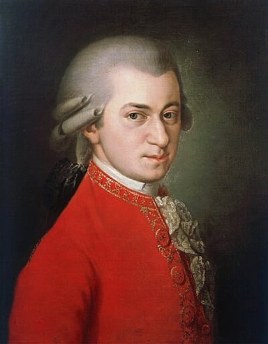 What is Wolfgang Amadeus Mozart's native language?