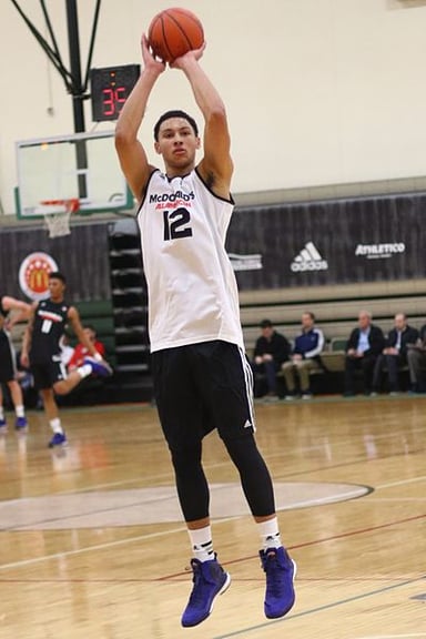Before moving to the USA, what school did Ben Simmons attend in Australia?