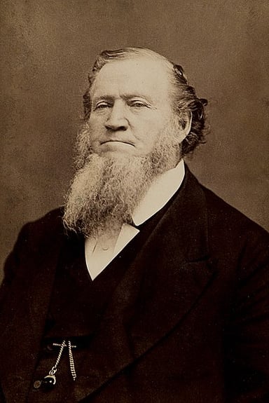 Where did Brigham Young lead the Mormon pioneers?