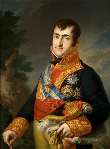 In what year did Ferdinand VII initially become King of Spain?