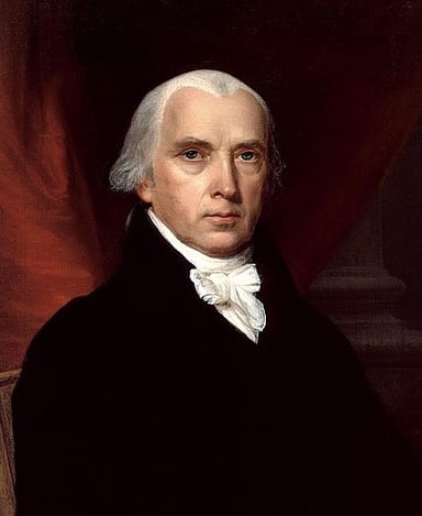 What is James Madison's eye colour?