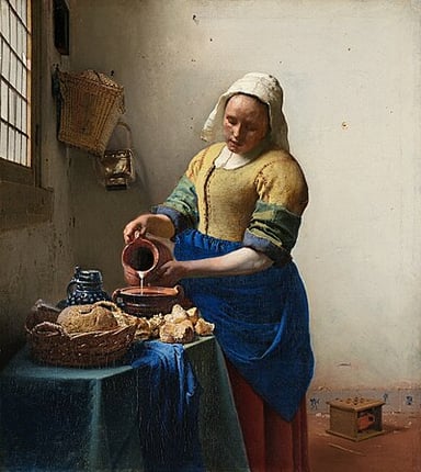 Except for the time after his death, how was the celebrity status of Vermeer?