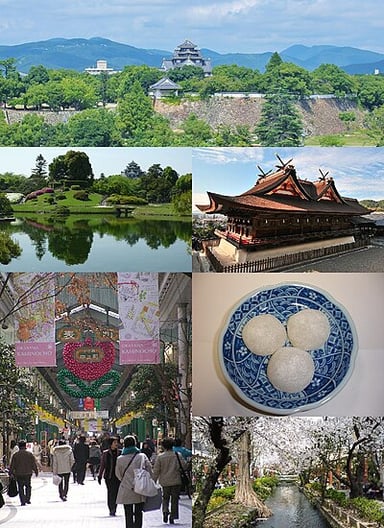 Which famous garden is located in Okayama?