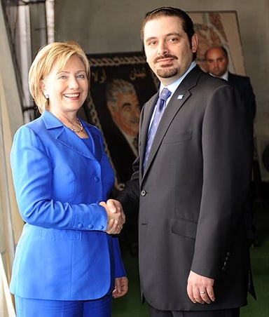 Which country's state TV did Saad Hariri use to announce his surprise intent to resign?