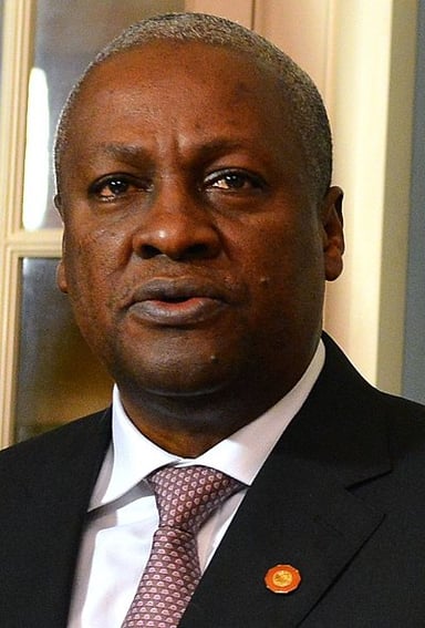 What was John Mahama's role in 1997?