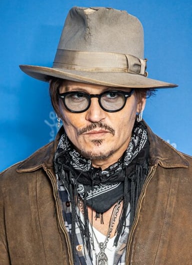 What is Johnny Depp's hair colour?