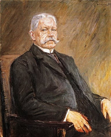 Max Liebermann was known for portraits of famous personalities. How many did he do over the years?