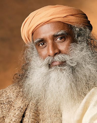 What does Sadhguru advocate for against climate change?