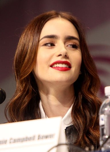 Which emotion did Lily Collins portray in the biopic'Extremely Wicked, Shockingly Evil, and Vile'?