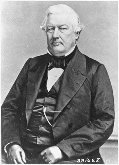 Which party did Millard Fillmore belong to while in the White House?