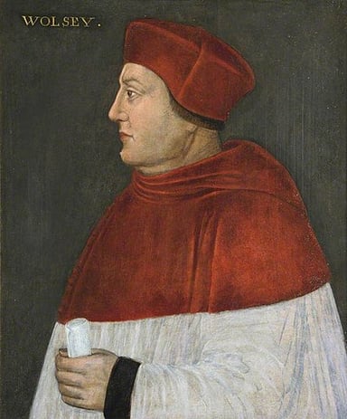 Which Pope appointed Wolsey as a cardinal?
