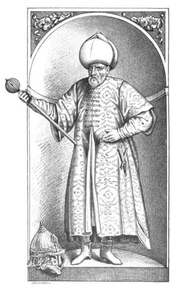 What elite military group did Mehmed first serve in?