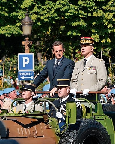 Which crime was Nicolas Sarkozy convicted for?