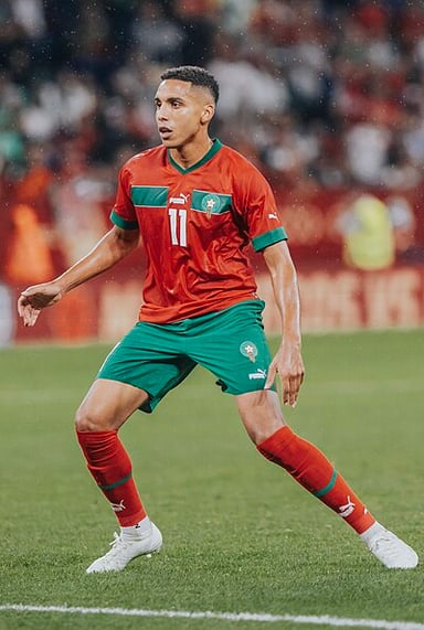 Which team did Sabiri face in his debut match for Morocco?
