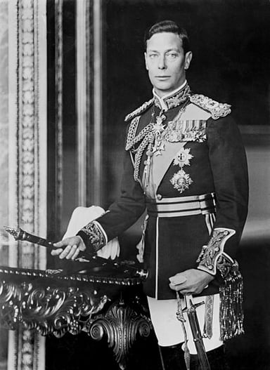 Which award did George VI receive in 1917?