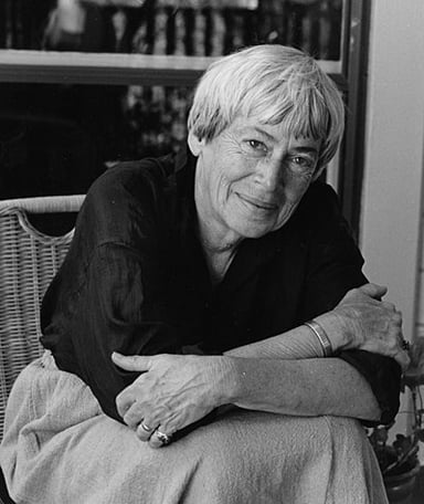 Which fantasy series is Ursula K. Le Guin best known for?