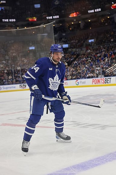 Which NHL team did Auston Matthews debut with?