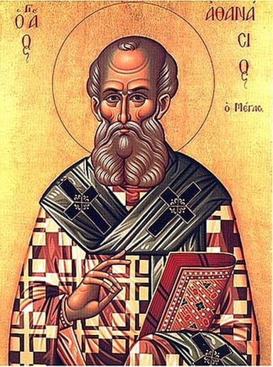 What is another title of Athanasius, particularly among Coptic Christians?