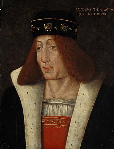 Who led the failed coup against James I in 1437?