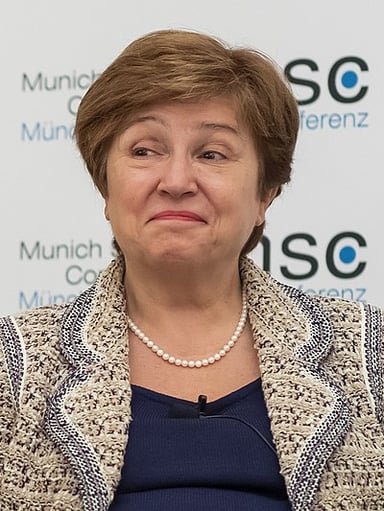 Which international organization did Kristalina Georgieva work for before joining the European Commission?
