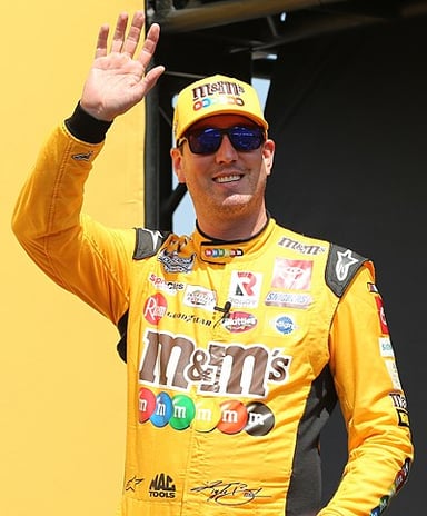 Which car number does Kyle Busch drive in the NASCAR Cup Series?