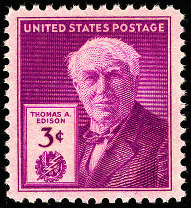 When was Thomas Alva Edison born?