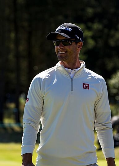 How many Japan Golf Tour wins does Adam Scott have?