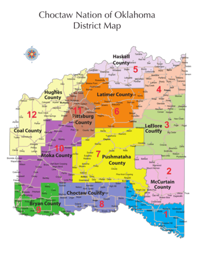 Where is the Choctaw Nation Judicial Center located?