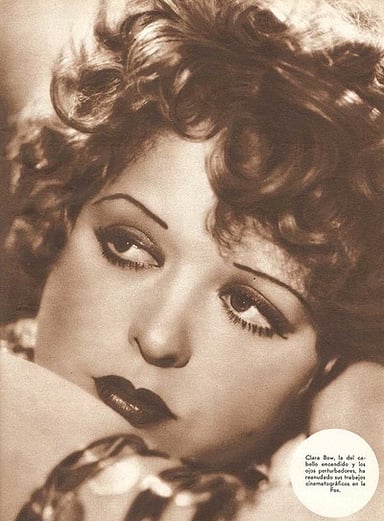 What was Clara Bow's nickname?