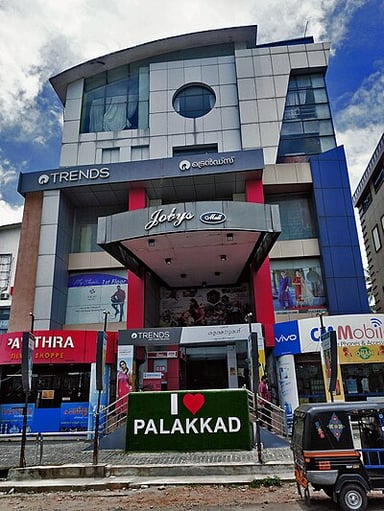 Palakkad served as the headquarters of which British District?