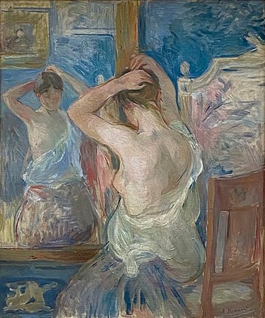 How many Impressionists exhibitions did Morisot participate between 1874 and 1886?