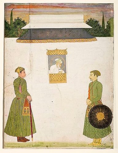 Where did Aurangzeb imprison his father, Shah Jahan?