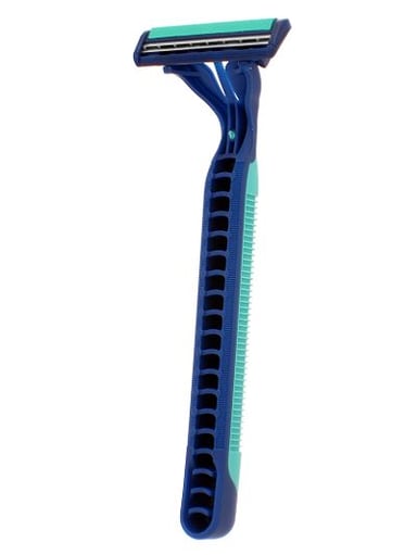 What is the name of Gillette's line of razors with five blades?