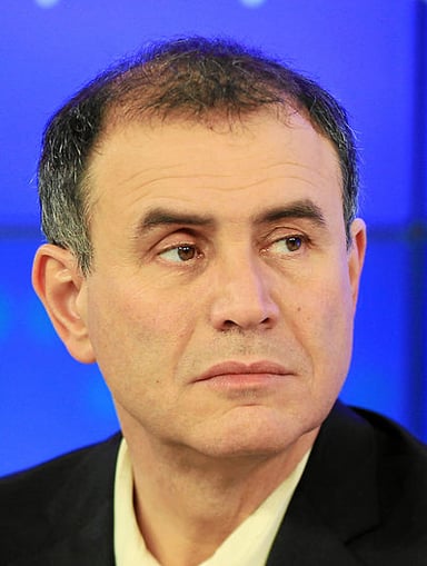 Where did Roubini spend his childhood?