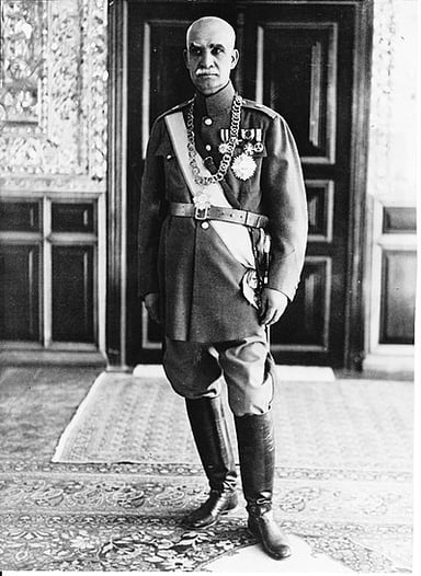 Who preceded Reza Shah as the Prime Minister of Iran?