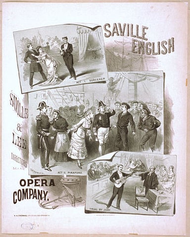 Who did Arthur Sullivan primarily collaborate with for operatic works?