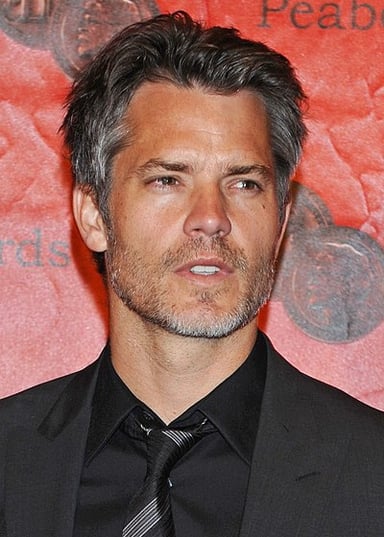 In which show did Timothy Olyphant guest-star in 2013?
