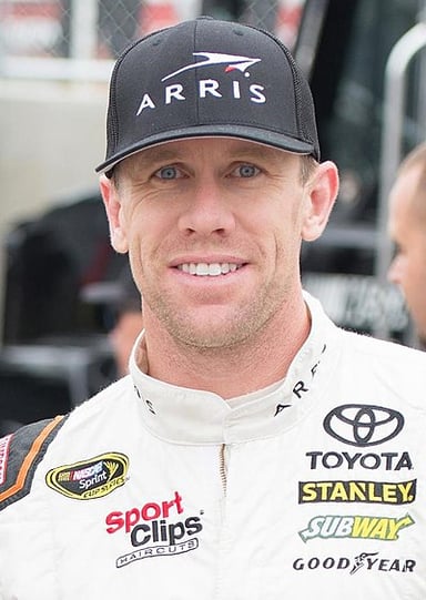 What number did Carl Edwards drive for Joe Gibbs Racing?