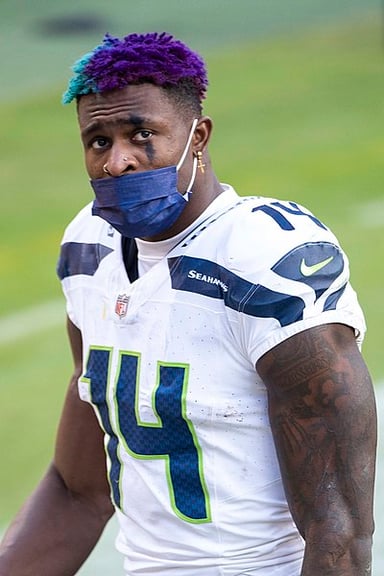 In which year did DK Metcalf start playing for the Seattle Seahawks?