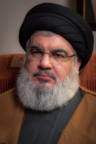 What position does Hassan Nasrallah currently hold in Hezbollah?