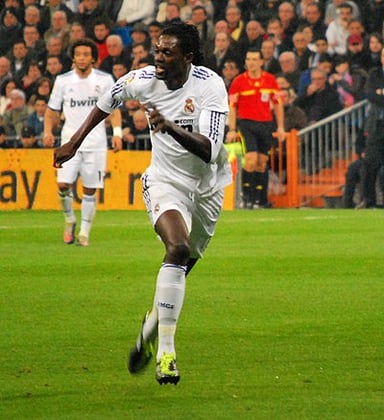 How many times did Adebayor win the African Footballer of the Year award?
