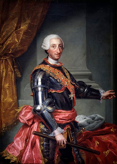 How many children did Charles III have with Maria Amalia of Saxony?