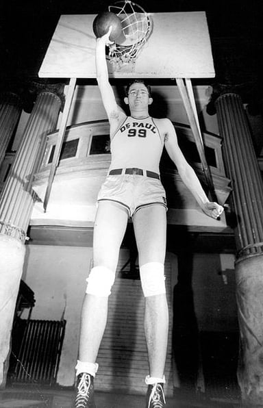 What nickname was George Mikan famously known by?