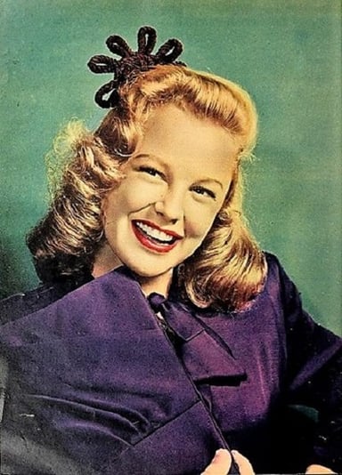 June Allyson was known for her work in which fields?